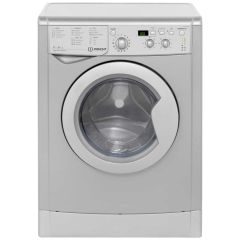 Indesit IWDD7143S 7+5kg, 1400spin Advance Washer Dryer, Silver